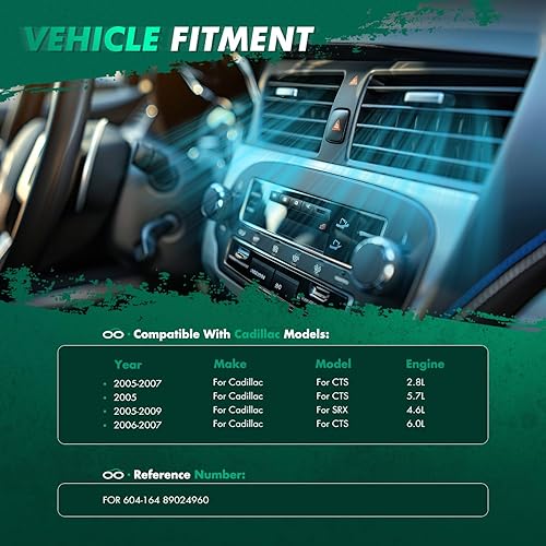 Vista 450 de SCITOO Reemplazo de actuador de puerta de mezcla de calentador HVAC para Ford F-150 2004-2008, para Ford para Lobo 2004-2008, para Lincoln para Mark