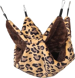 Parliky Rede De Hamster Saco De Dormir Hamster Rede Quente Rede De Quatro Estações Rede De Descanso Confortável Gaiolas De Hamster Para Hamster Anão Ninho Confortável Ninho De Esquilo