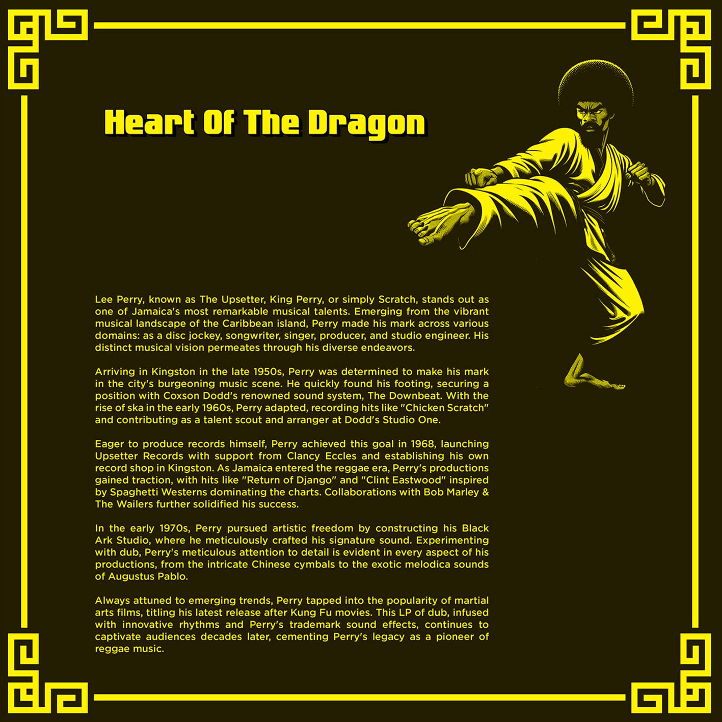 Heart Of The Dragon 30cm Jaune