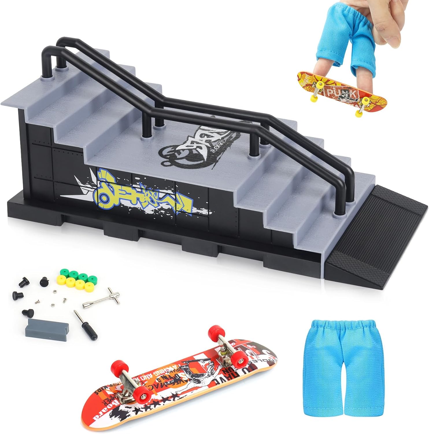 FUNWHOLE Magasin De Disques Éclairé - Kit De Construction Modular Multi