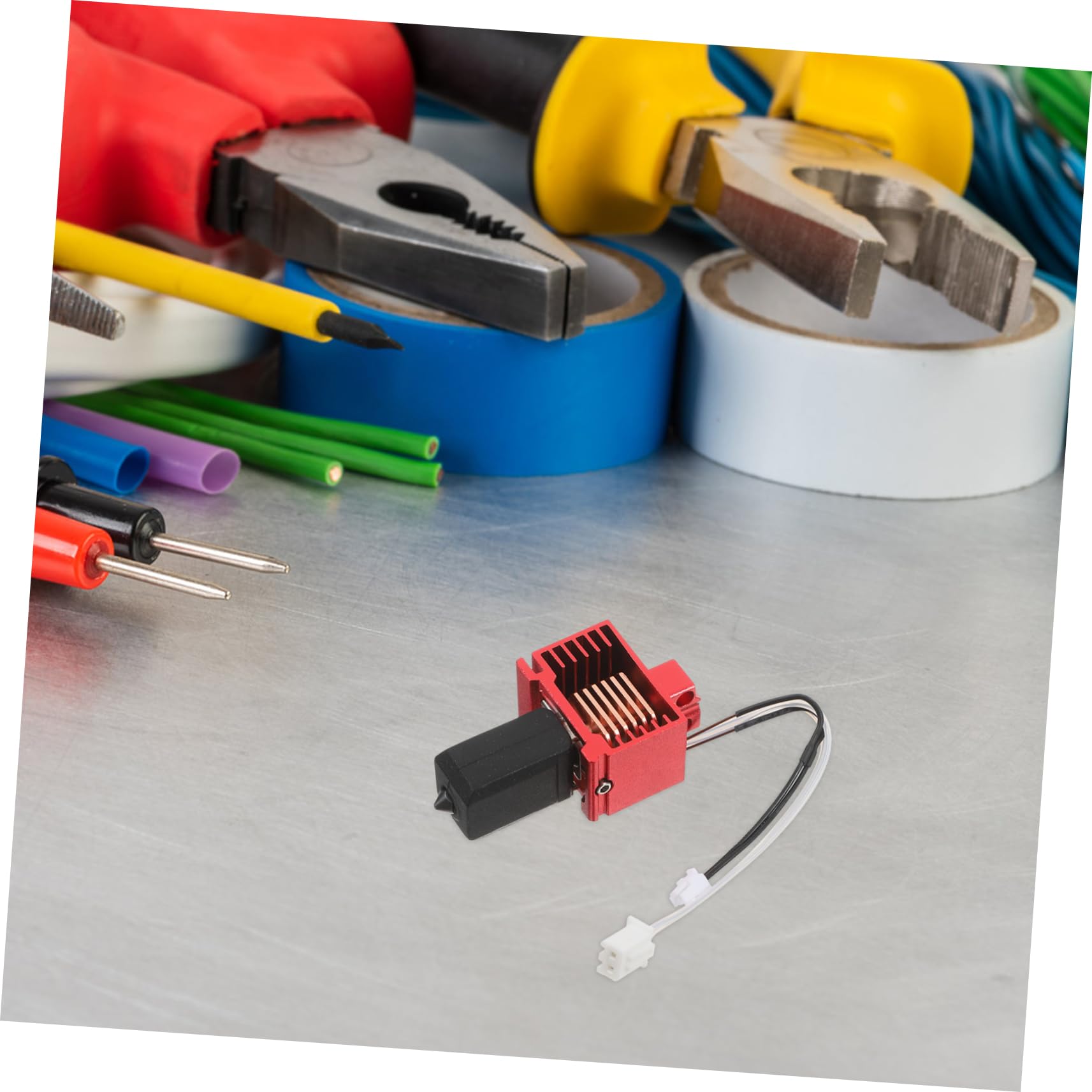 Alipis Kit Estrusore Per Stampanti in Metallo Modulo Hotend Ugello Per Stampante Kit Hotend Originale Compatibile Stampanti Serie Ugelli Intercambiabili e Trasferimento Calore Stabile