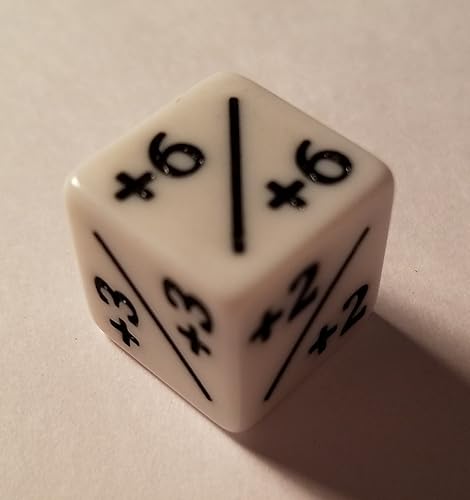 Miniatura 3 de 6 contadores de dados blancos +1+1 para Magic The Gathering y otros juegosCCG MTG de quEmpire