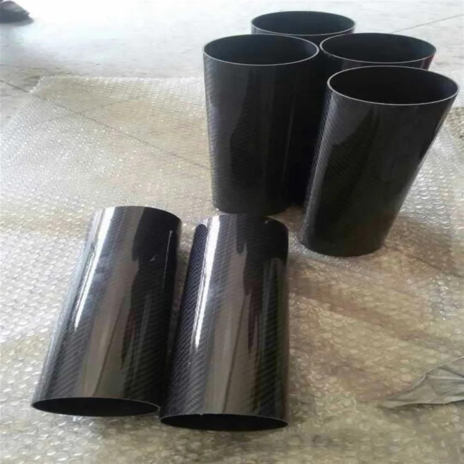 3K Twill Light Carbon Fiber Tube 5 * 3 * 1000mm 5mm Tube for RC Airplane Aerobatics/Kite Rod Carbon Fiber Square Tube