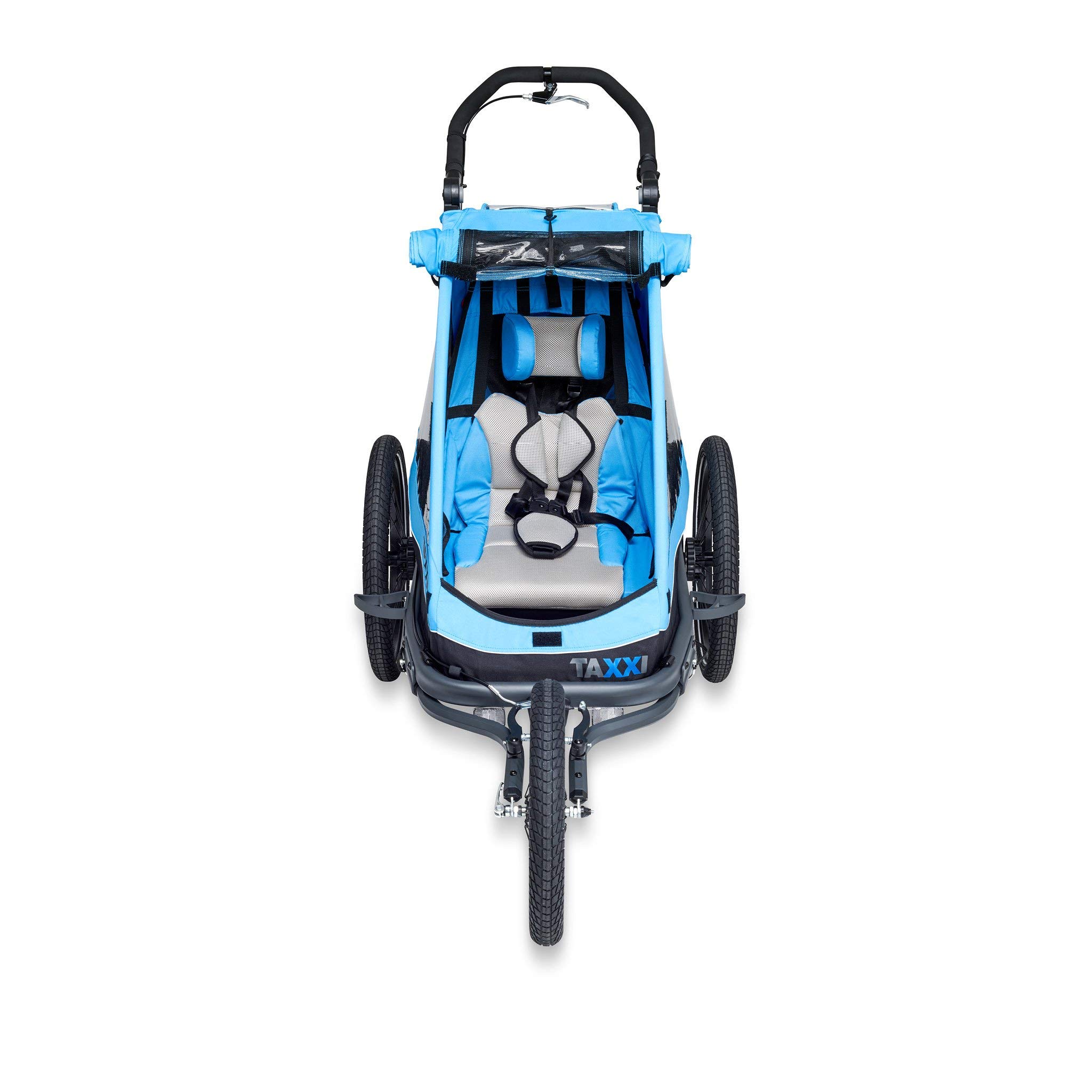 TAXXI ELITE One Cyan 3-in-1 Multifunktionaler Kinderwagen Buggy Jogger Travelsystem