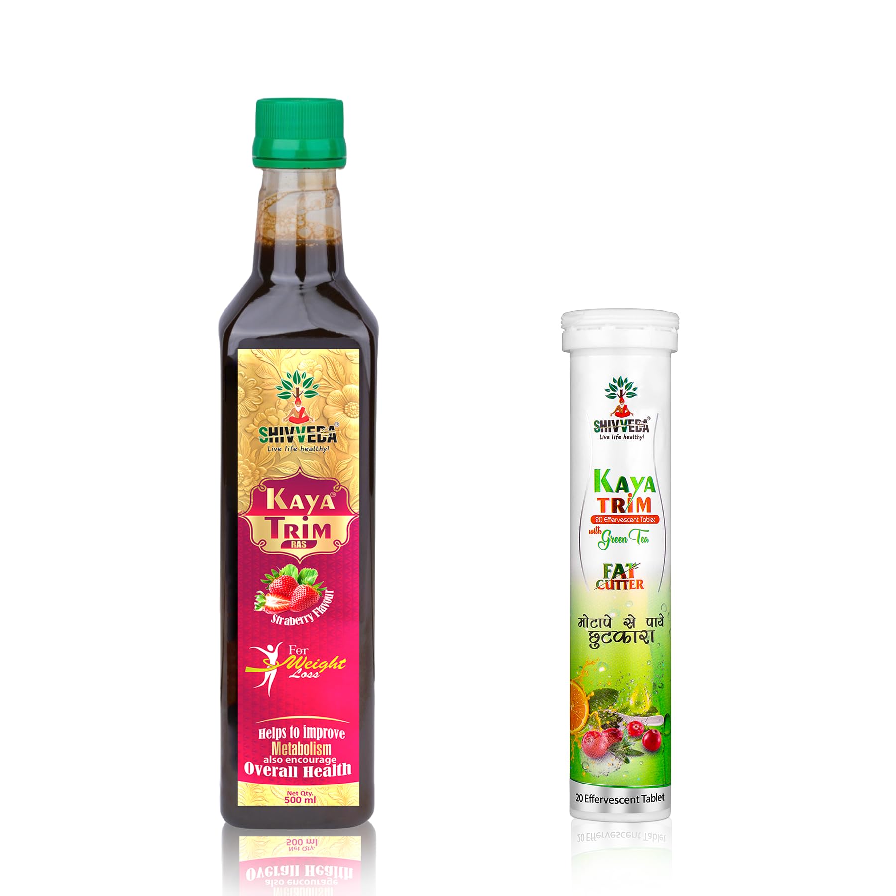 Shivveda Kaya Trim Ras & Kaya Trim Fat Cutter Combo for Natural Weight Loss and Health Boost | kaya trim fat cutter No Apple Cider Vinegar (B0DDTZPYY2) Amazon Price History, Amazon Price Tracker