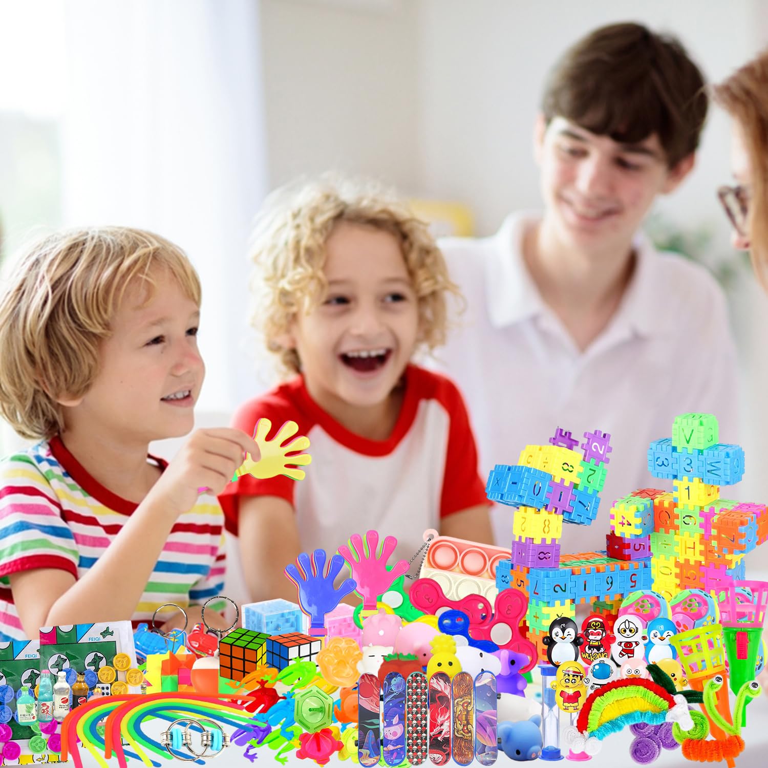 62 Stück Kindergeburtstag Mitgebsel Set - Goodie Bag Füller Für Party & Schule