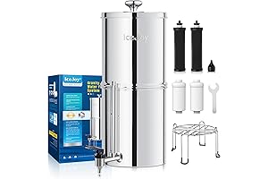 8-Stage Water Machine Glass Gravity System