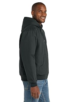 Amazon.com: CornerStone Unisex Duck Cloth Hooded Work Jacket
