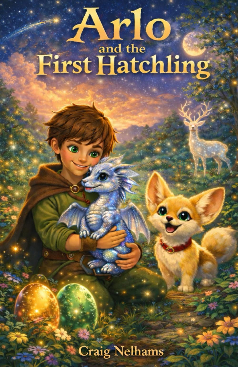 Arlo and the First Hatchling: A Magical Dragon Adventure for Beginner Readers (Arlo And The Dragons)
