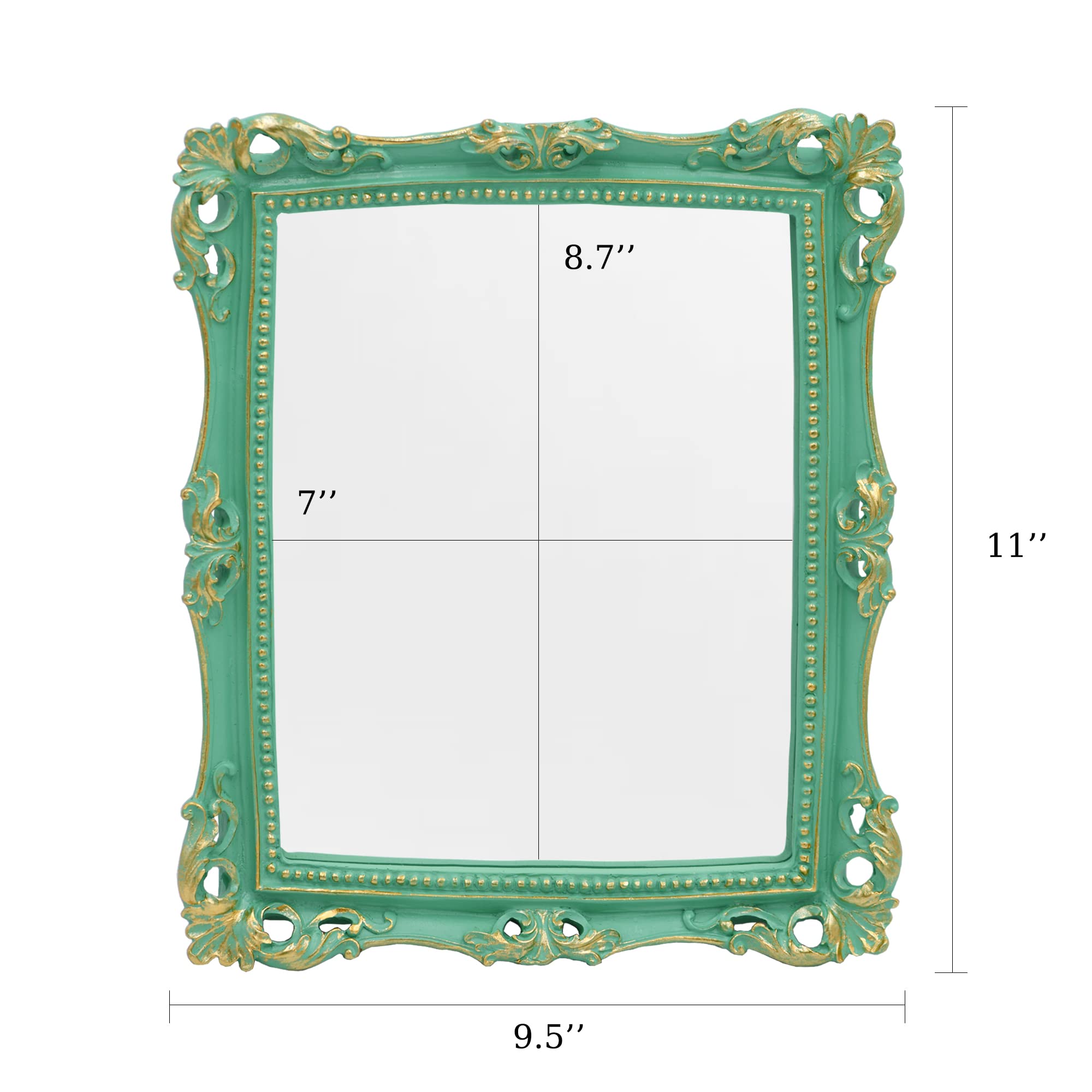 Amazon.com: Funerom Vintage 11 x 9.5 inch Decorative Mirror