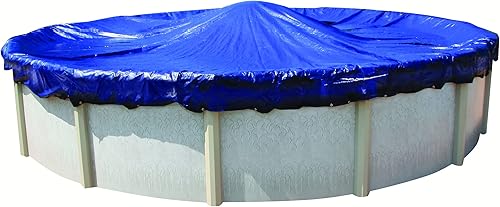 Harris Pool Products Almohadas de aire para piscinas, color azul de 18 Ga. Material de vinilo resistente  Coloca la almohada de aire debajo de la
