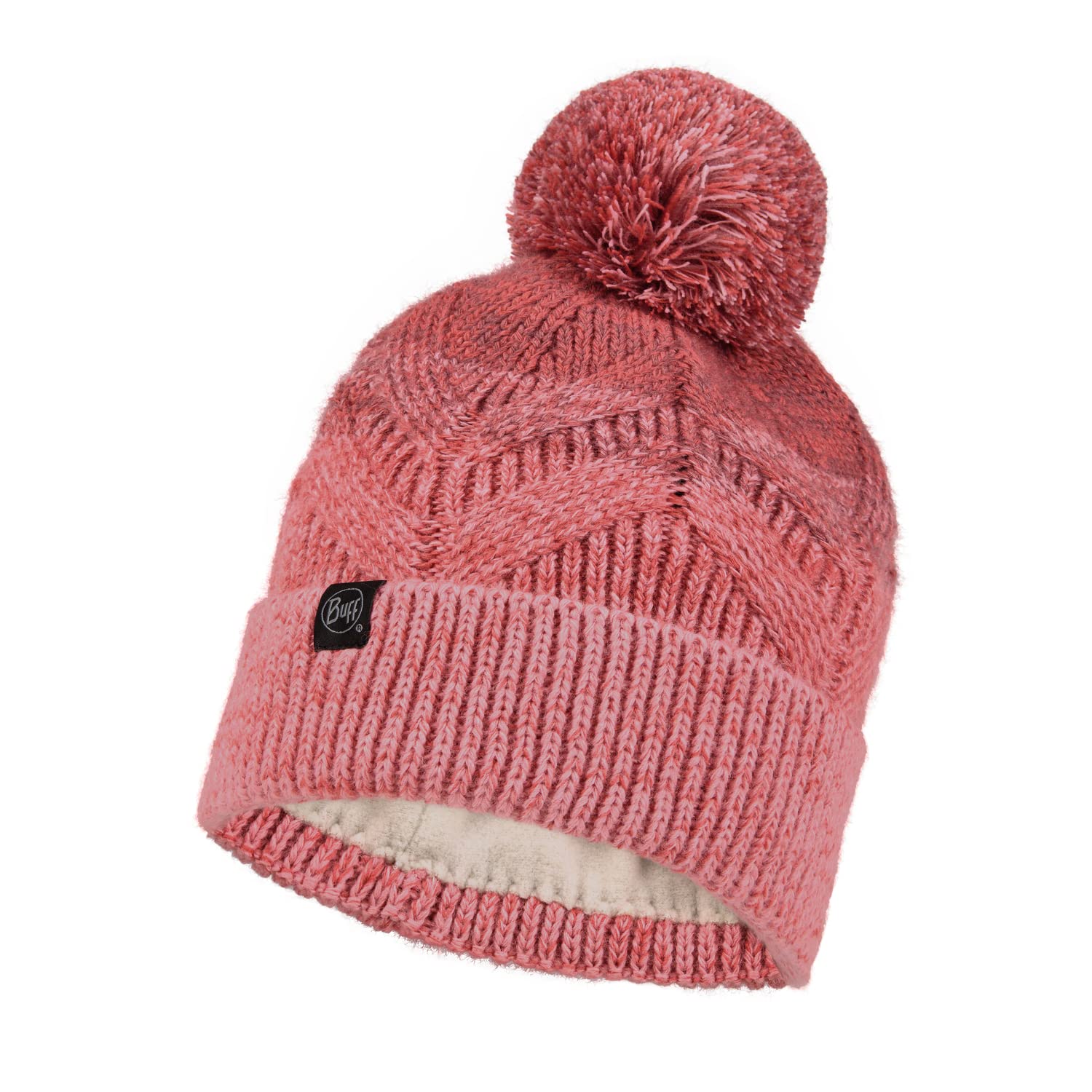 Buff Women's Masha Blossom Knitted Polar Beanie, Grey, One Size UK