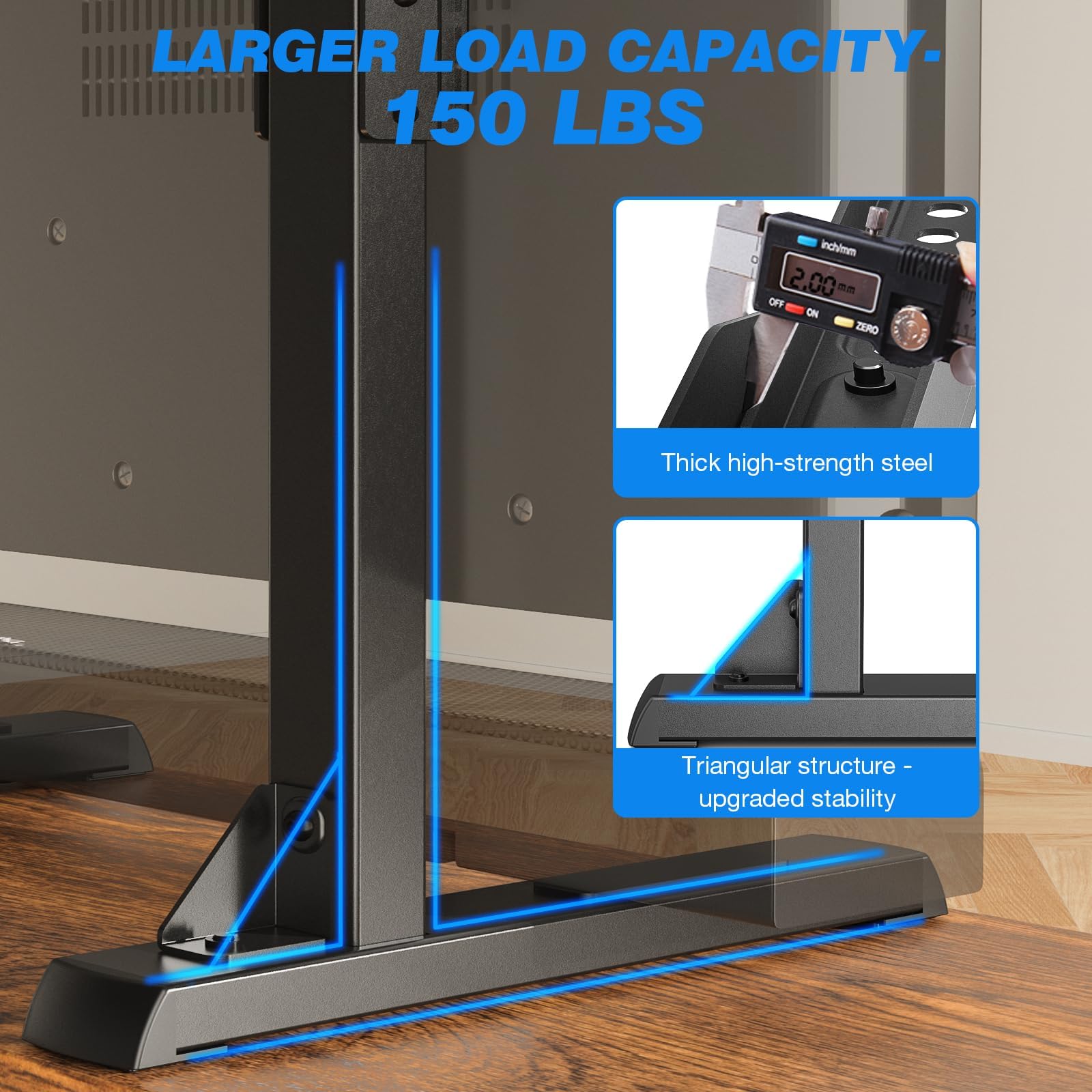 Rfiver TV Stand - Adjustable Height for 37-90 Inch TVs -4 Rfiver TV Stand - Adjustable Height for 37-90 Inch TVs -4