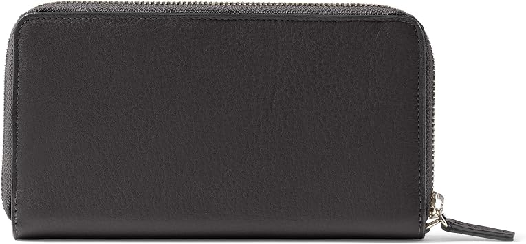 Leatherology Women's Windsor Checkbook Wallet - Black Onyx