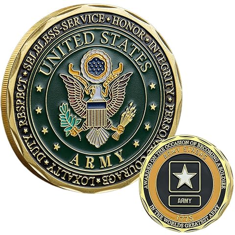 U.S. Army Soldier Military Challenge Coin for Military Gift