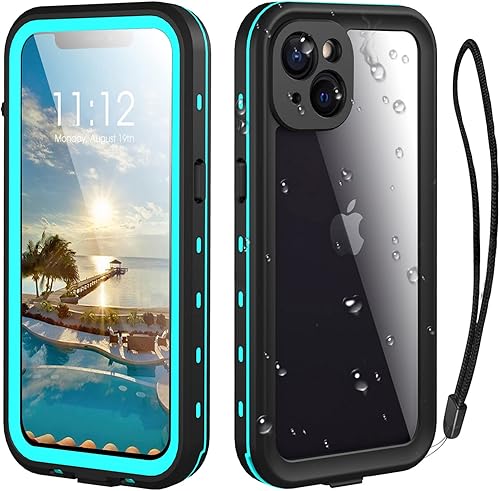 Miniatura 16 de Funda para teléfono impermeable Compatible con iPhone 17 Pro, funda de cuerpo completo IP68 impermeable a prueba de golpes y polvo con protector de