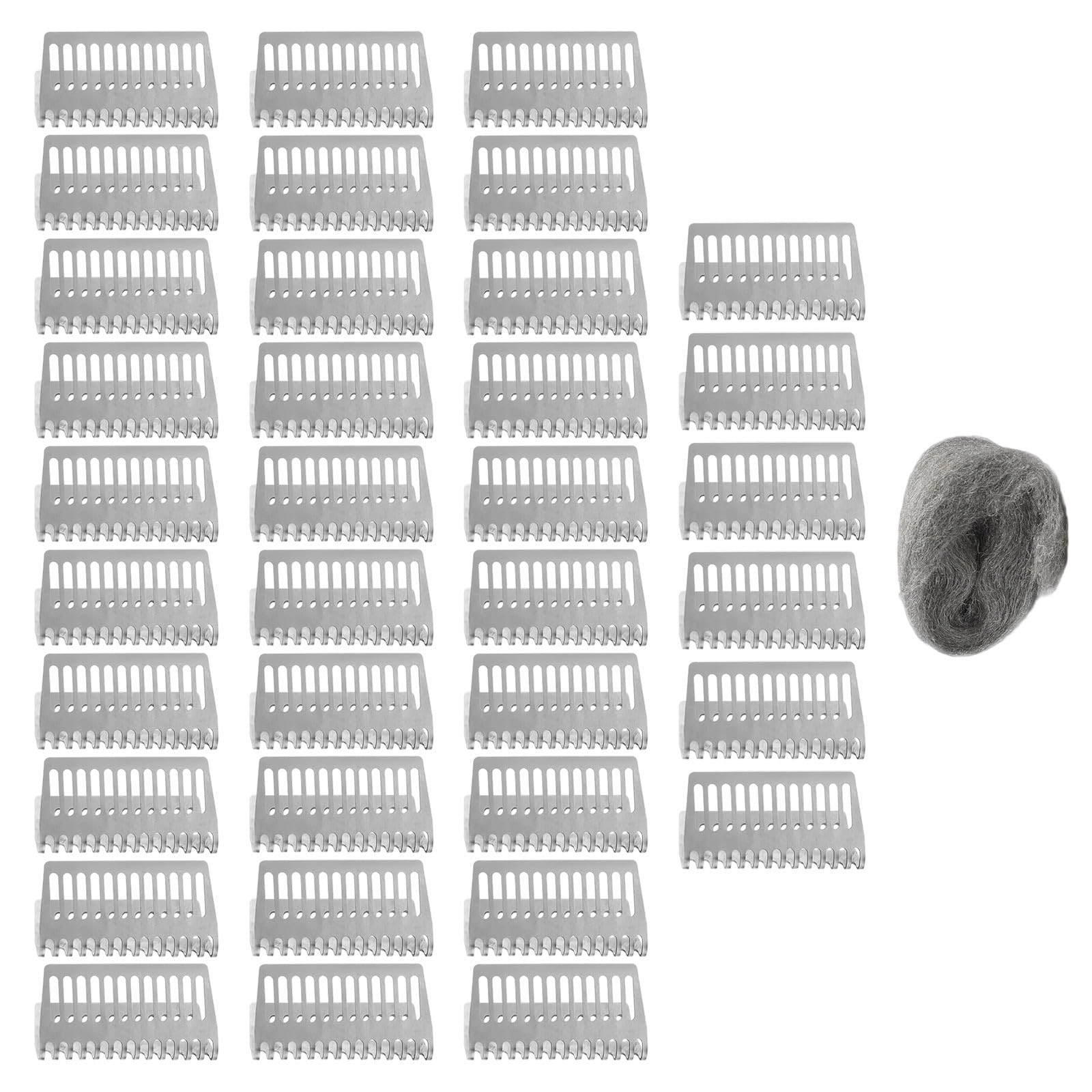 Hsioluted 36Pcs 25/36 / 50Pcs Anti Rodents Drain Guard Sturdy Stainless Steel Rustproof Drain Protector For Wall Hole Protections Proof Hole Cover