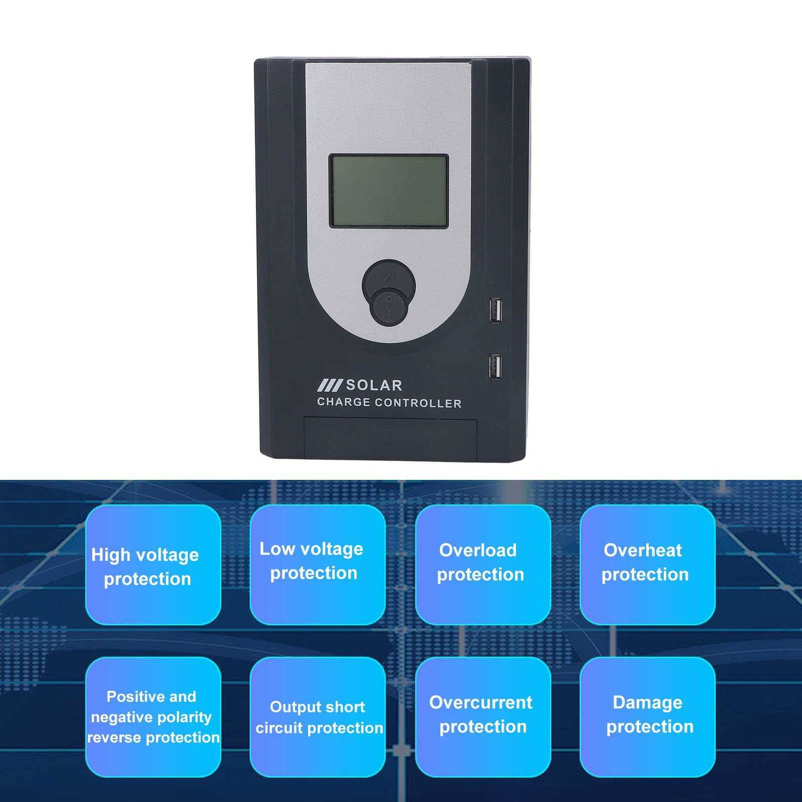 Regolatore di Carica Solare MPPT Ad Altissima Efficienza per (40A