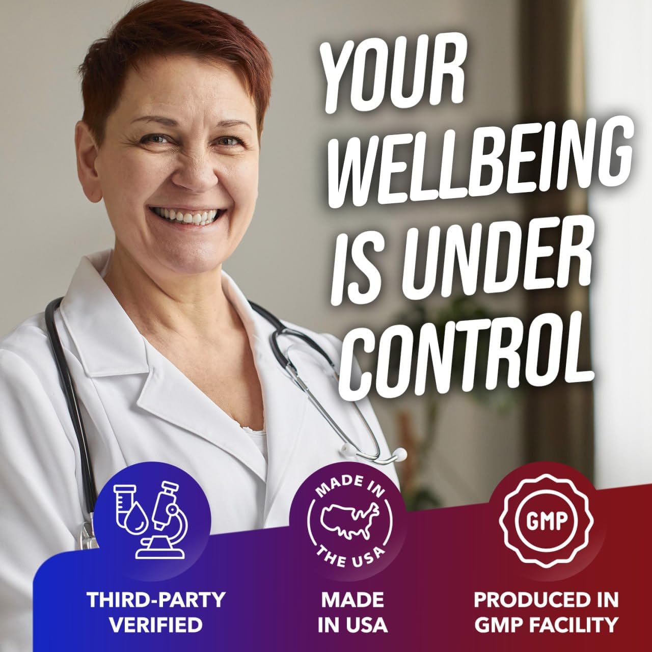 Cardio Power Complex – Premium Blood Pressure Support Supplement with Garlic, Hawthorn, Hibiscus, Olive Leaf - 13 Natural Ingredients – 90 Capsules - Image 6