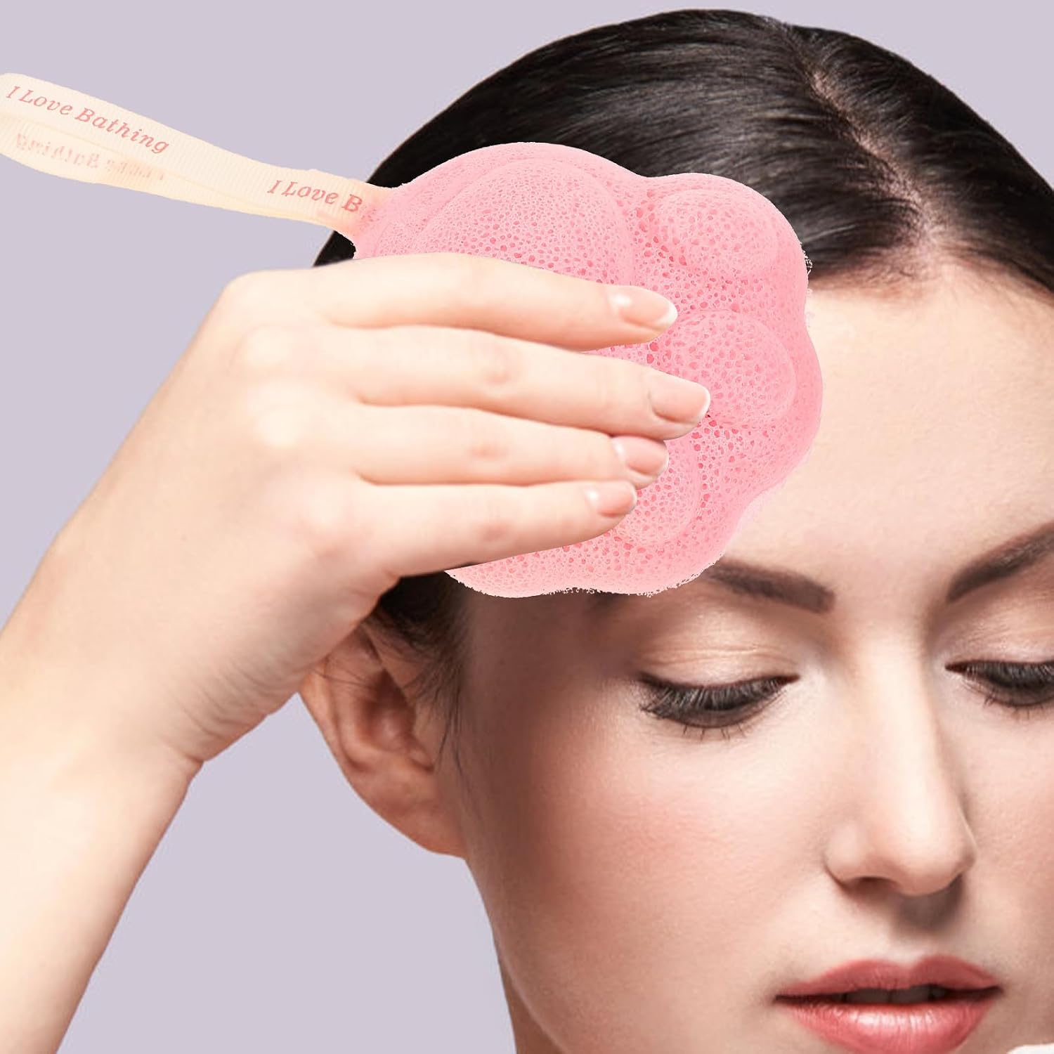 4pcs Cat Paw Konjac Bath Sponge for Face Cleansing and Exfoliating image 5