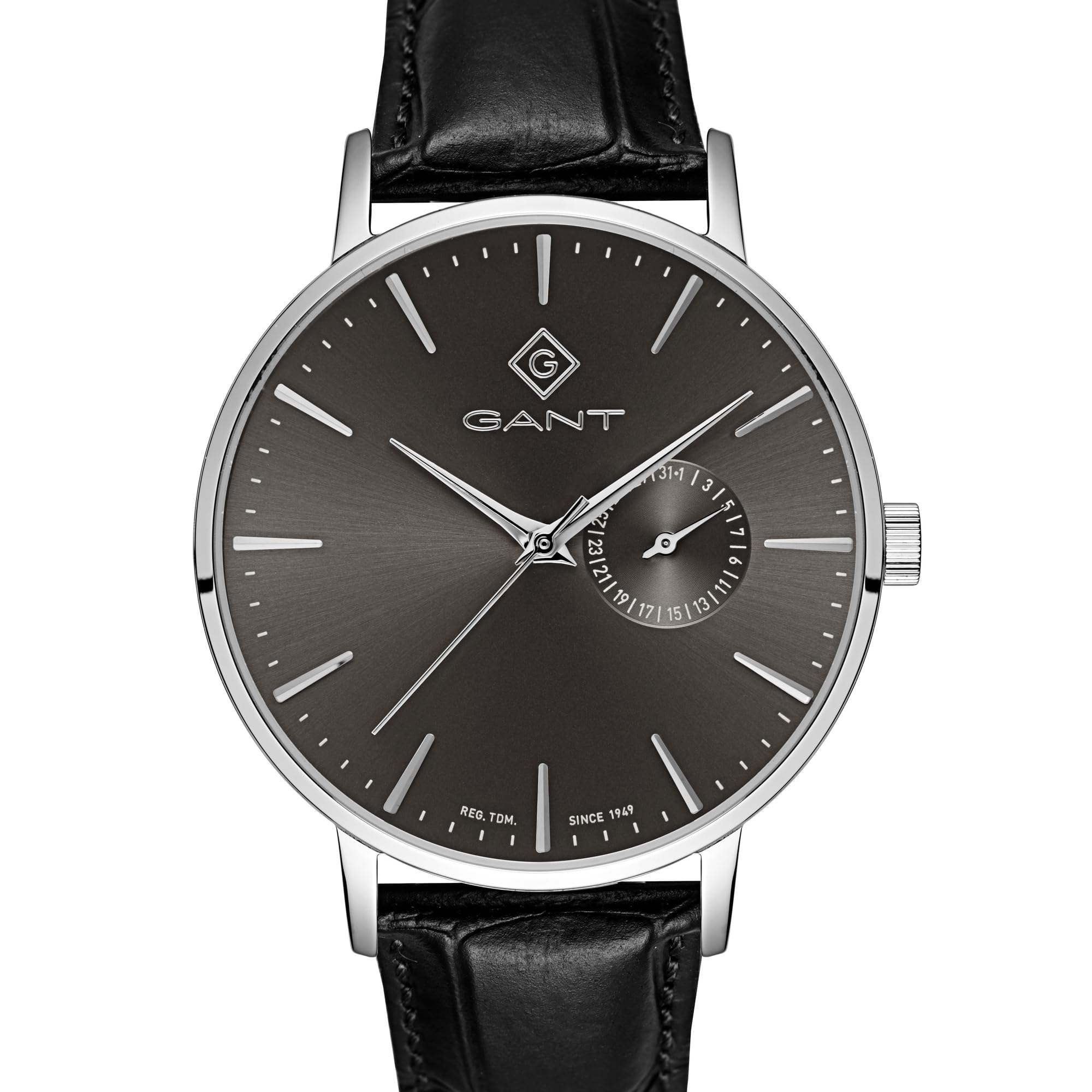 Gant Men's Dark Grey Park Hill Iii Wristwatch (One Size) Antracite