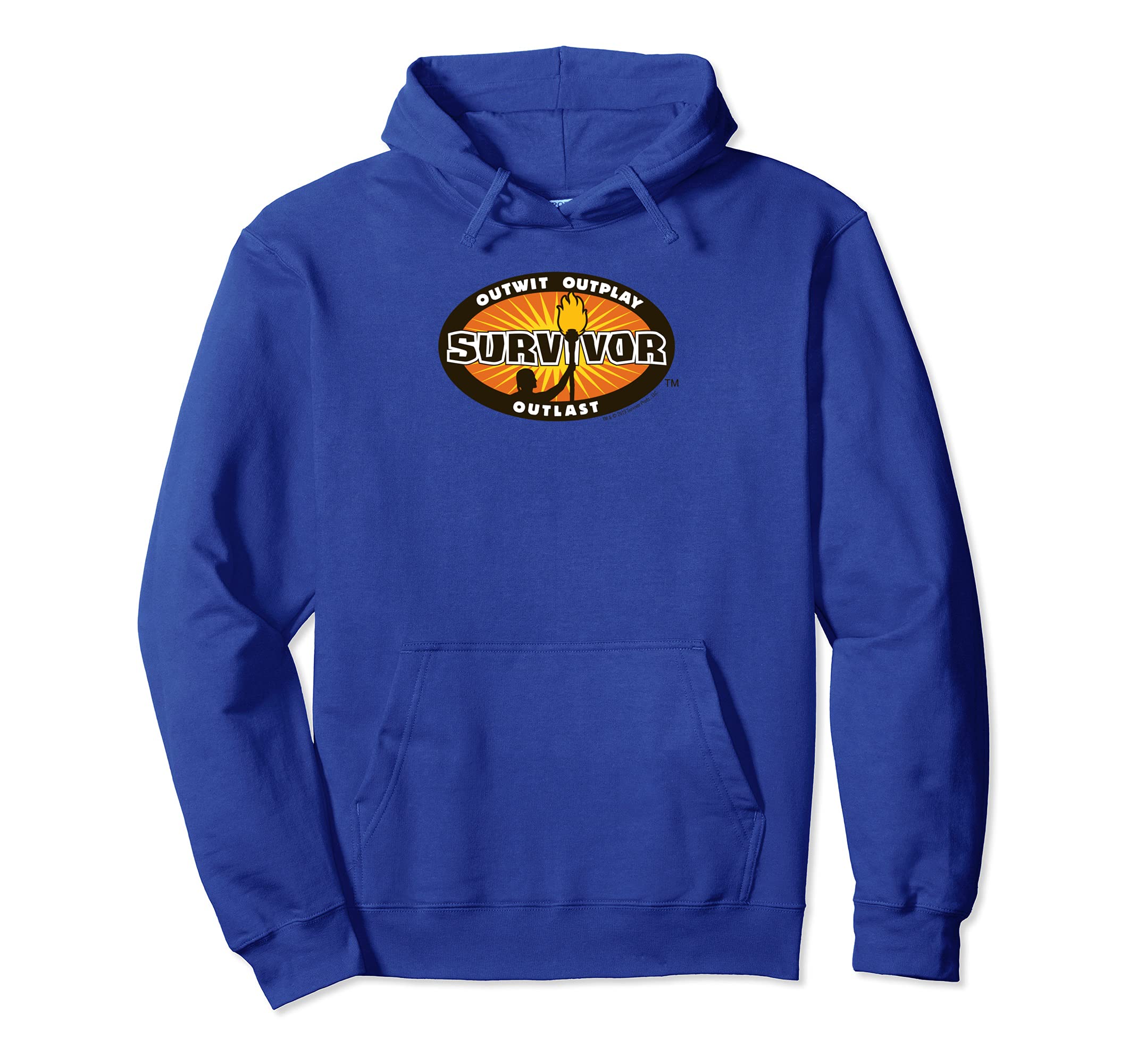 Survivor Outwit, Outplay, Outlast Logo Pullover Hoodie