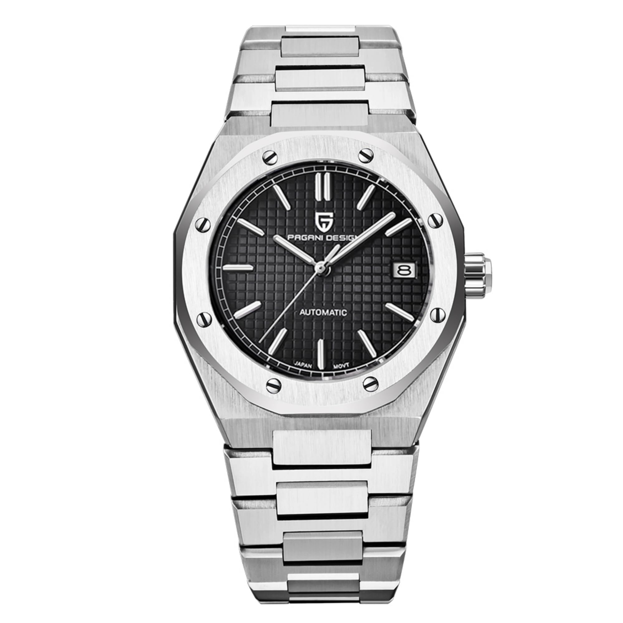 Pagani Design Watches Men Japanese NH35 Movement Automatic Dive Mechanical Sport Waterproof Sapphire Glass Stainless Steel Wrist watch