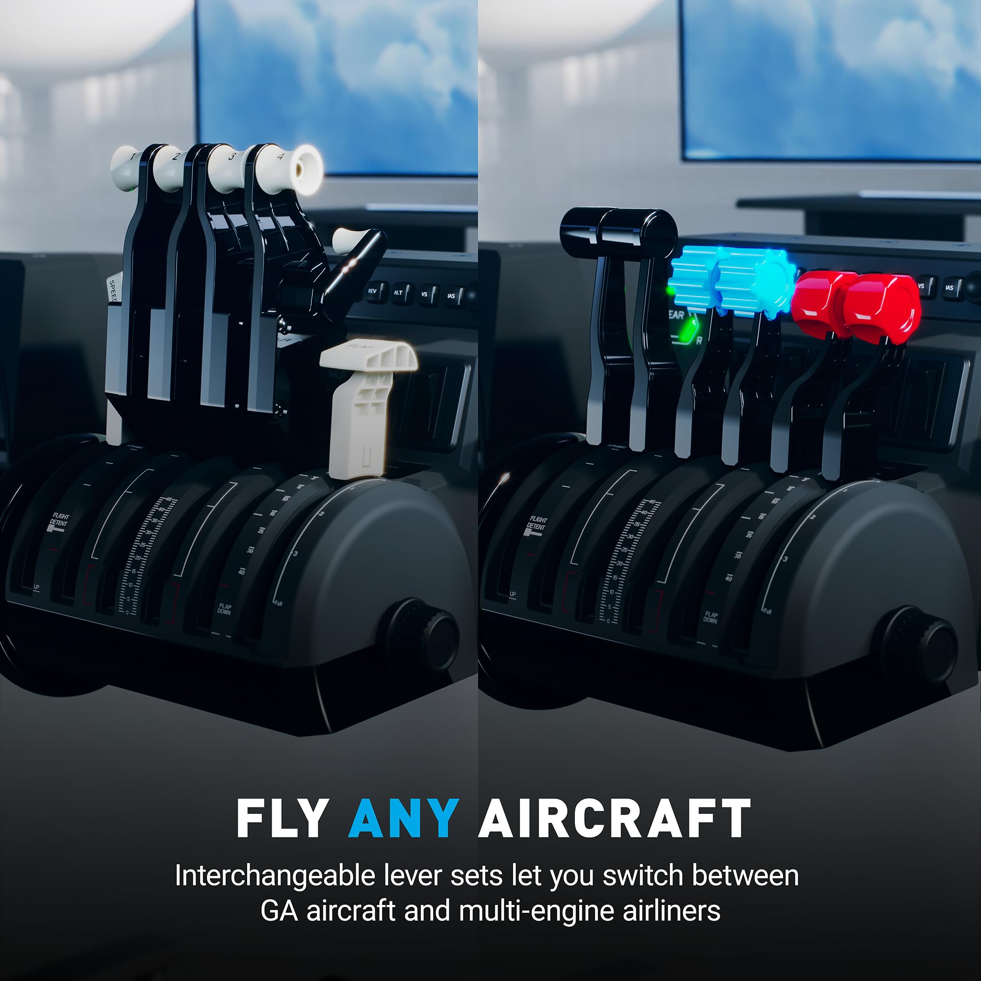 Honeycomb Bravo Throttle Quadrant with Auto Pilot & Annunciator