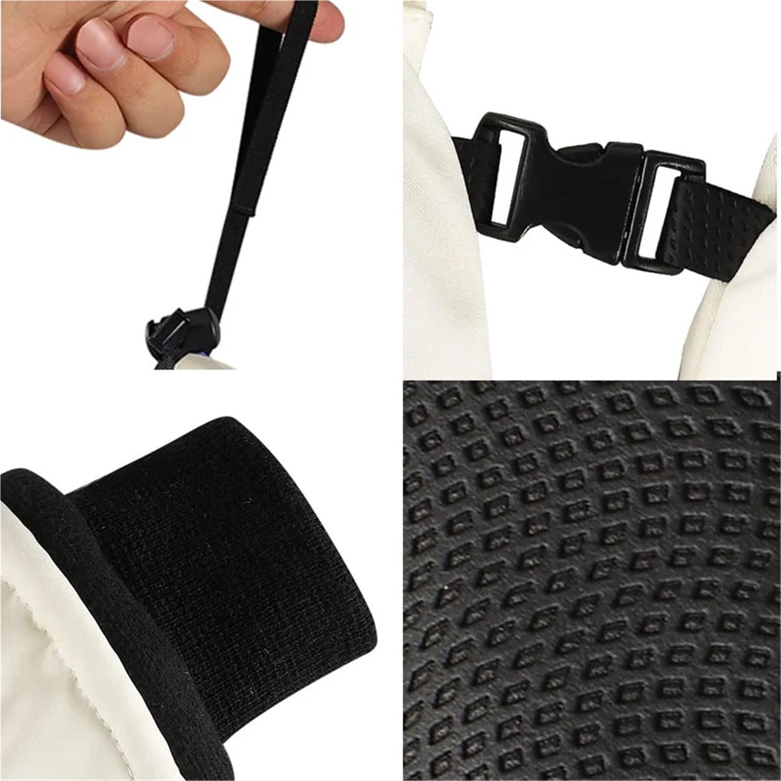 Ski Fünf Finger Handschuhe Touchscreen Winter rutschfeste Warme Reiten Verdickt Wasserdicht Sport Zum Snowboarden, Wandern, Outdoor