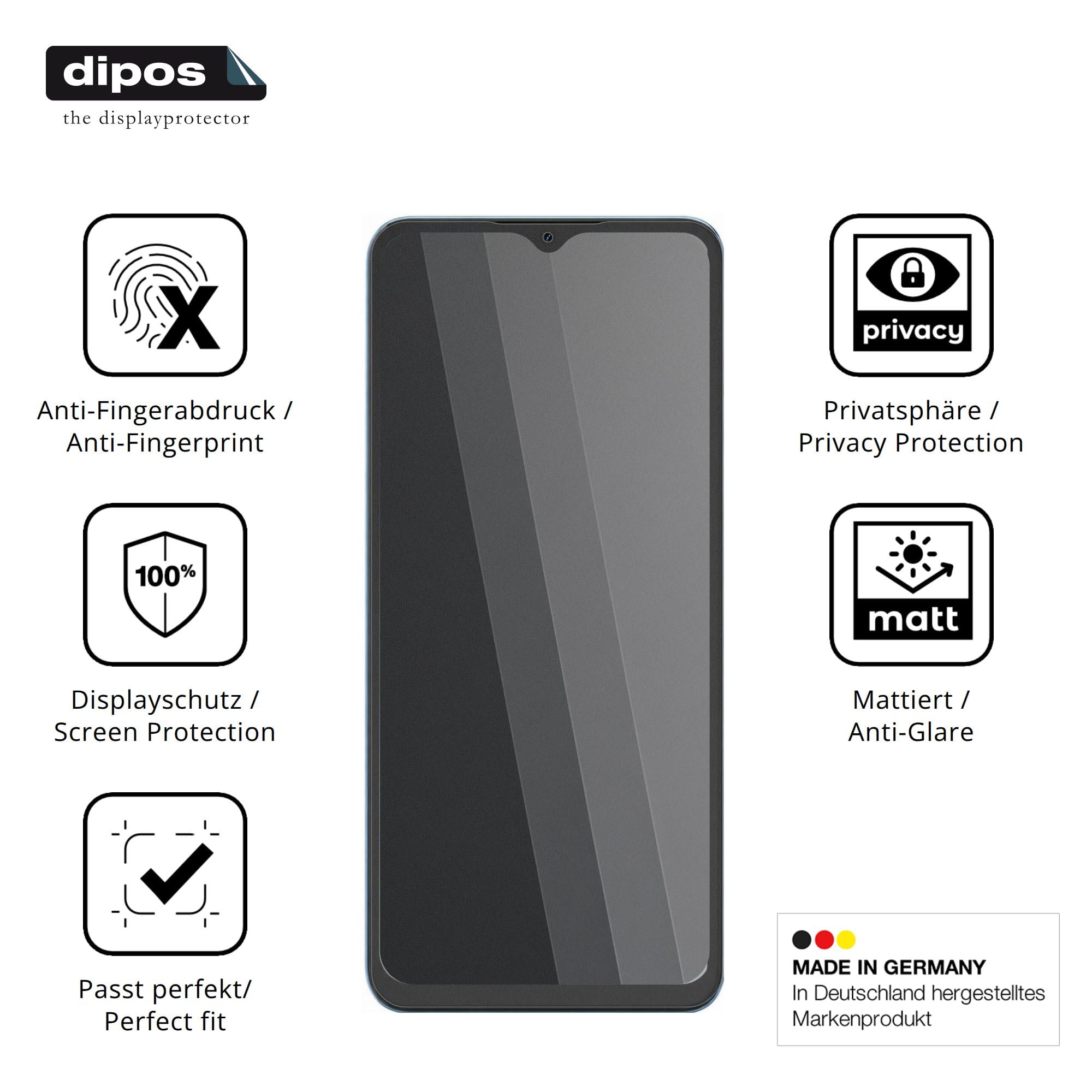 dipos Protection écran anti-espion pour NexiPosket 2026 | Film mat, filtre de confidentialité 4 directions, sur mesure, anti-rayures, sans bulles, adhésion sans colle