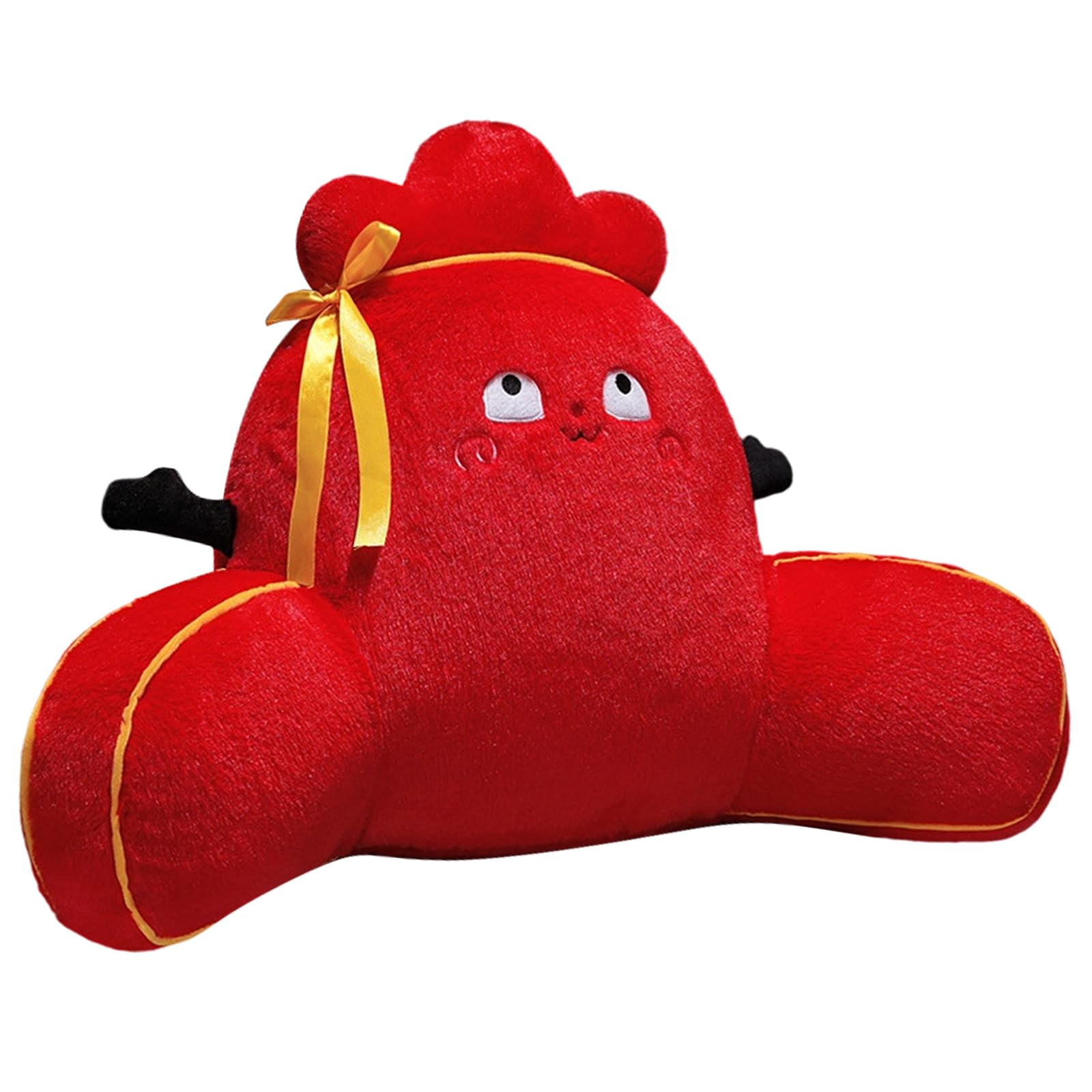 Oreiller de lecture pour le lit : coussin de dossier lingot et décoration