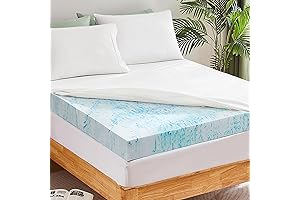 4 Inch Memory Foam Mattress Topper Queen