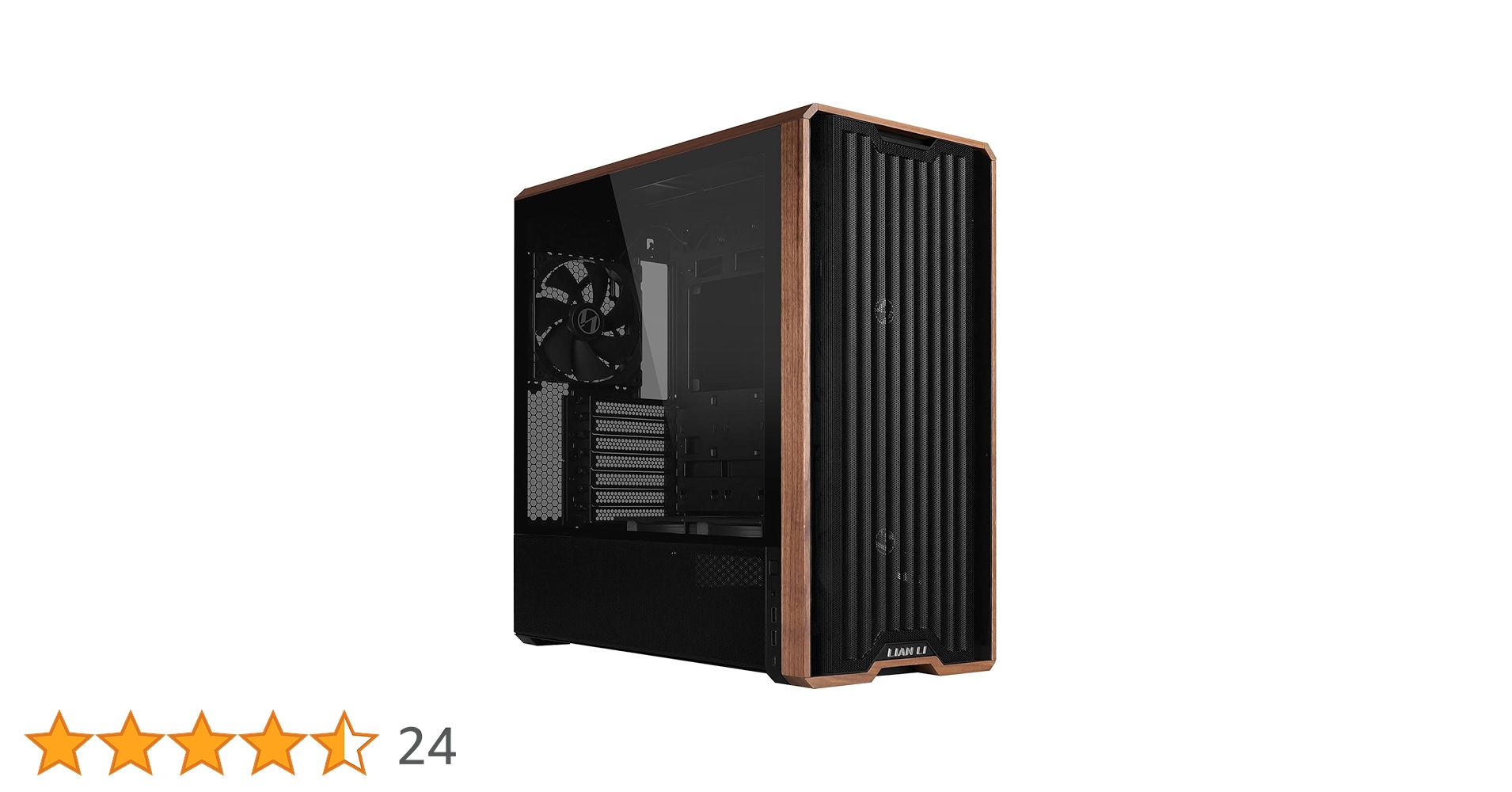 Amazon | LIANLI ミドルタワーPCケース LANCOOL 217 BLACK