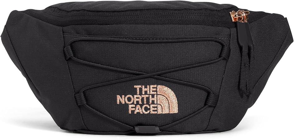 THE NORTH FACE Jester Lumbar Pack, TNF Black Heather/Burnt Coral Metallic, One Size