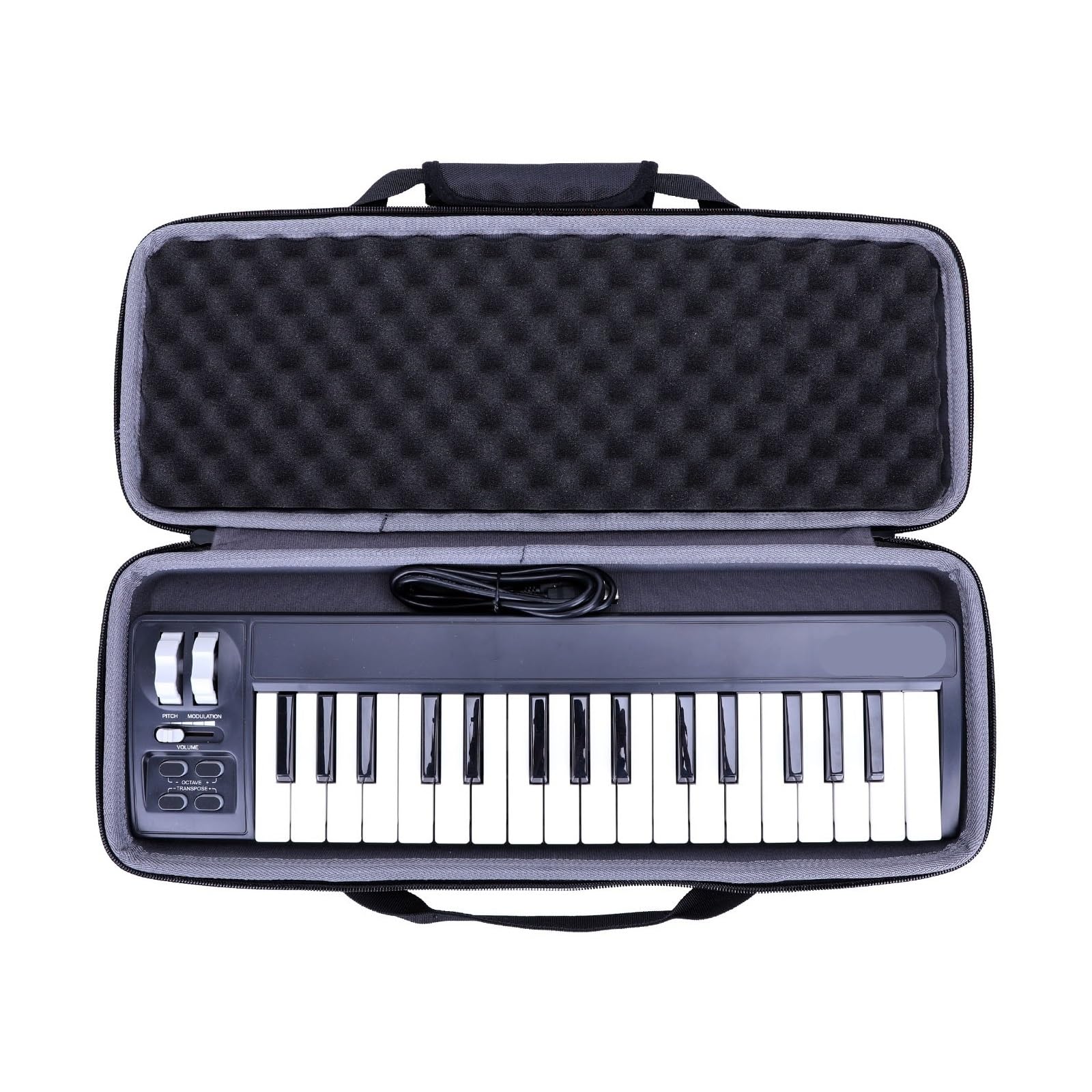 Borsa per Tastiera Custodia rigida for tastiera controller MIDI in EVA, a 32 tasti, custodia protettiva for trasporto solo