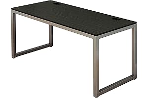 SHW Home Office 55-Inch Large Computer Desk: The Epitome of Style and Functionality