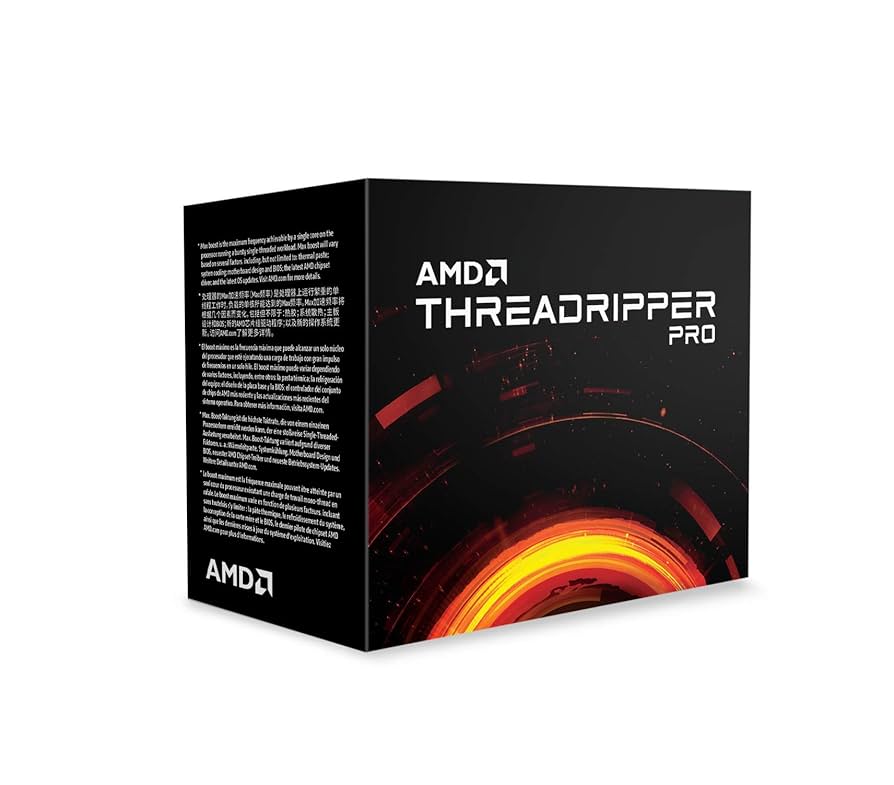 AMD Processador Ryzen Threadripper PRO 3975WX 32 núcleos, 64 fios