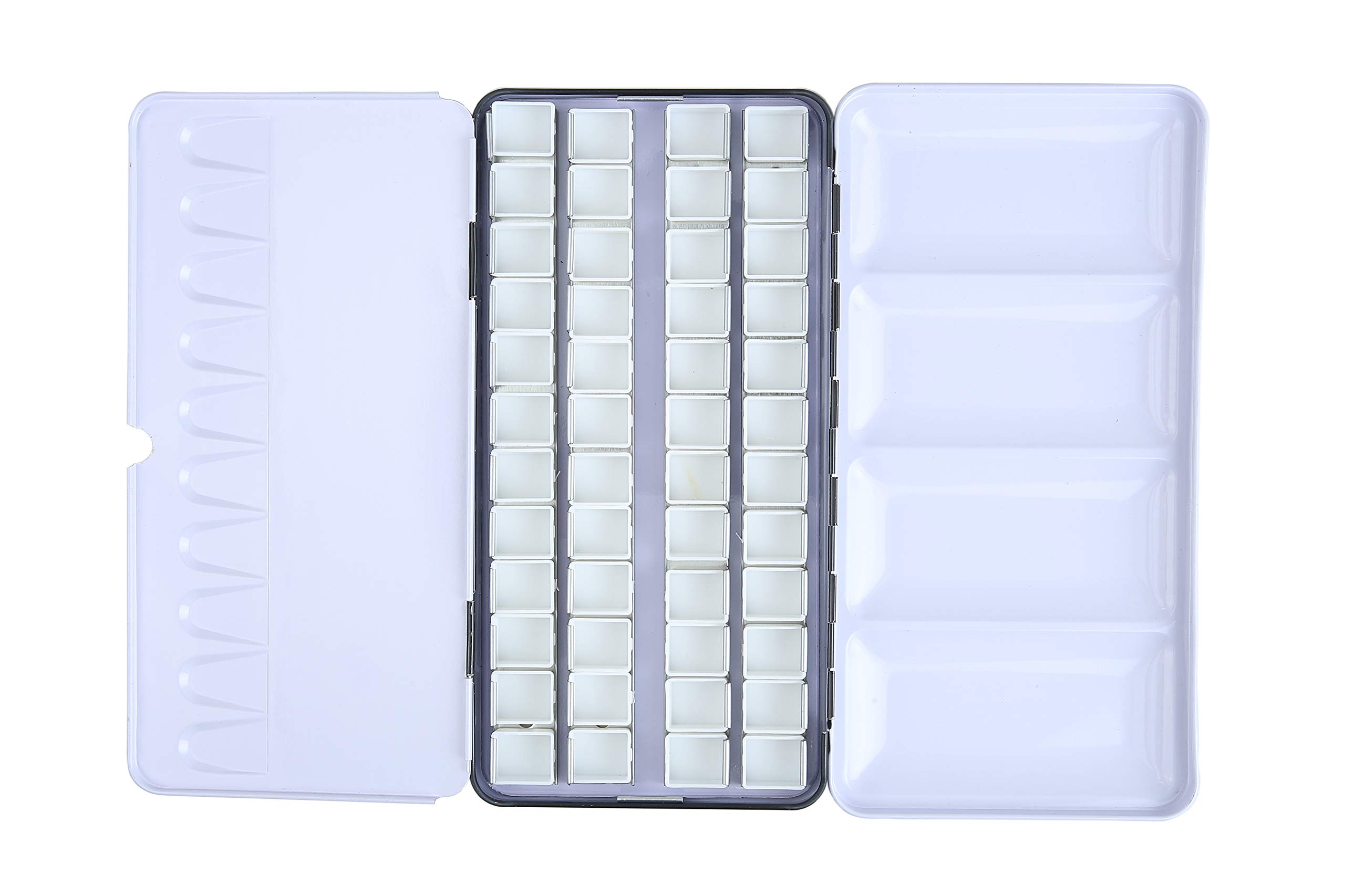 Brustro Watercolor Pans - 48 Empty Half Pans -4