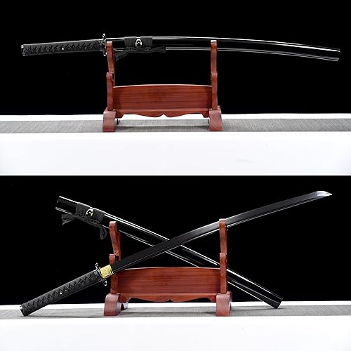Miniatura 2 de Eroton Real Katana Sword Sharp - Japanese Samurai Swords are a Unique Gift for Men - Full Tang High Carbon Steel Sword Blade Makes a Memorable for