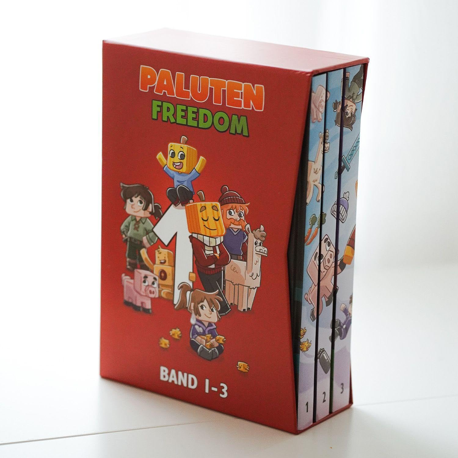 Paluten-Freedom-Schuber: Sonderausgabe Band 1 bis 3 zum Sammeln von Paluten