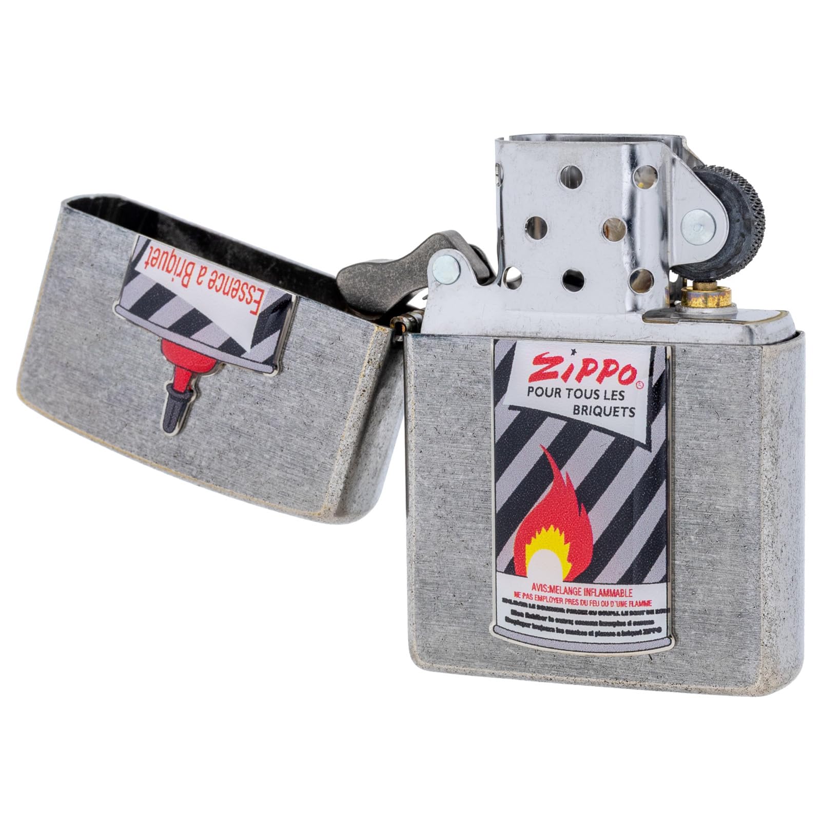 Amazon.co.jp: ジッポー(Zippo) ライター 防風 真鍮製 ZP オイル缶