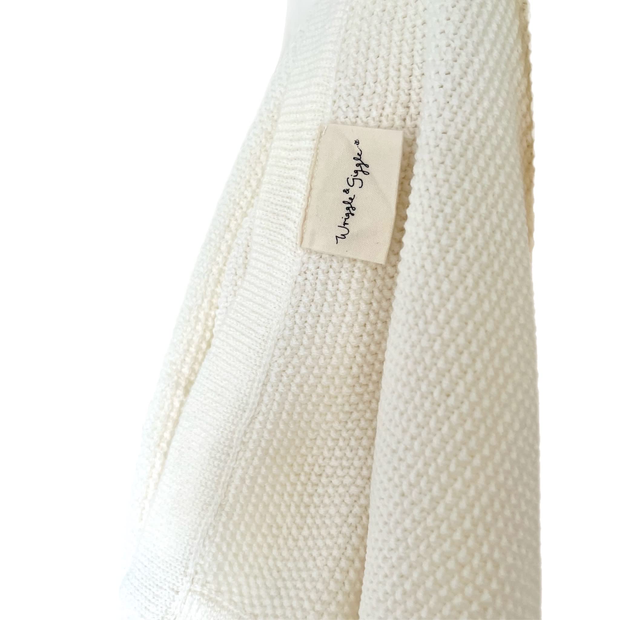 Merino Wool Baby Blanket – 100% Natural, Hypoallergenic & Breathable – Soft Newborn Blanket for Crib, Pram or Swaddle – Unisex Baby Gift