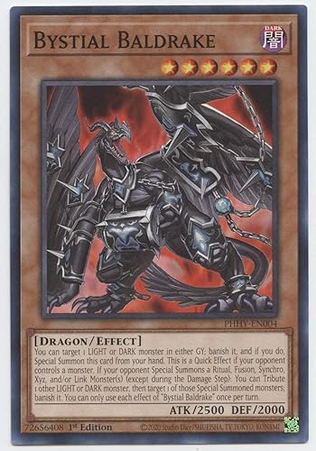 YU-GI-OH! Bystial Baldrake - PHHY-EN004 - Común - 1 edición