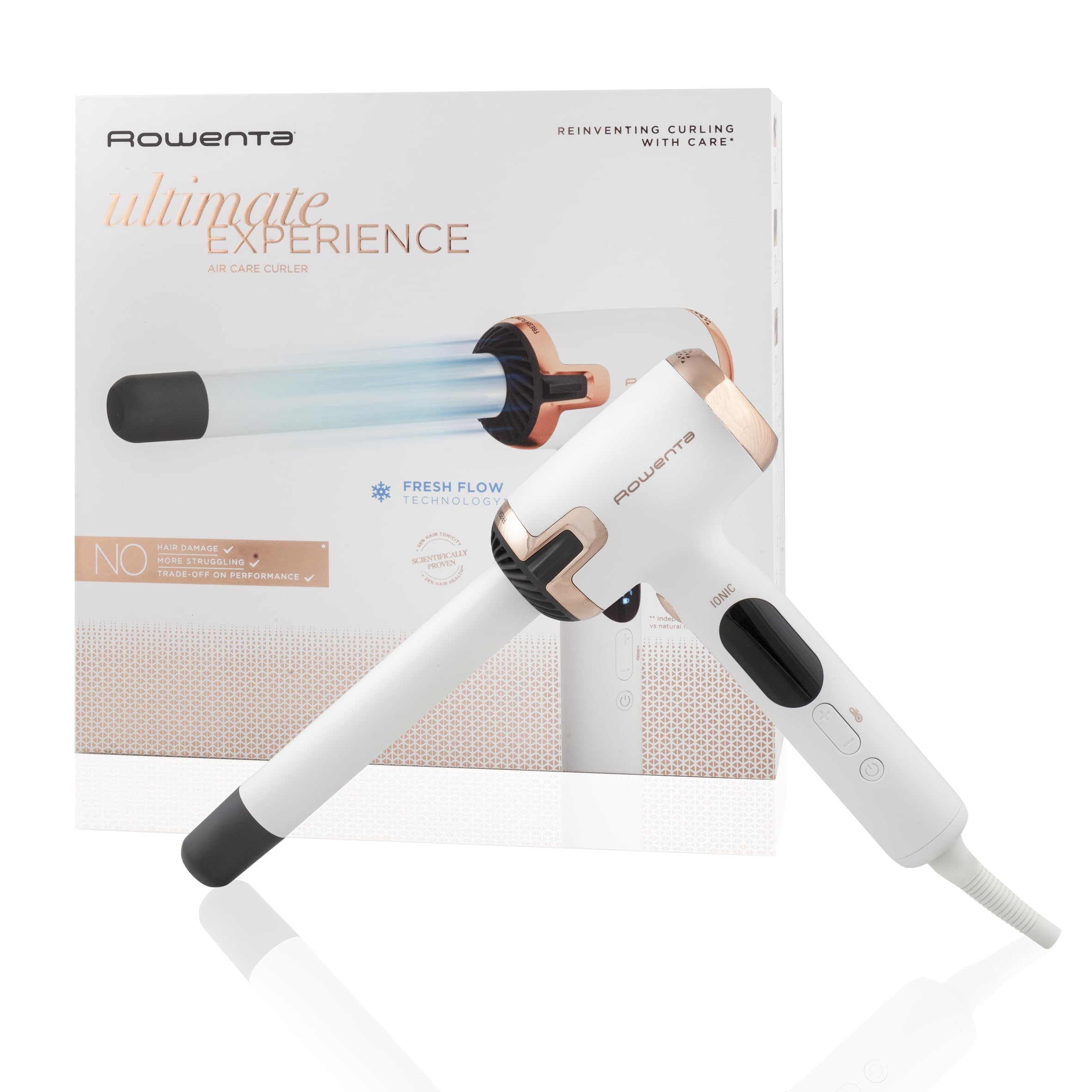 Rowenta CF4310 Air Care Ultimate Experience Rizador en Forma de L Ondas en 3 s 8 Niveles Temperatura 130-200°C