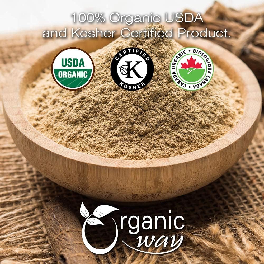 Amazon.com: Organic Way Licorice Root Powder - Herbal Tea - (16