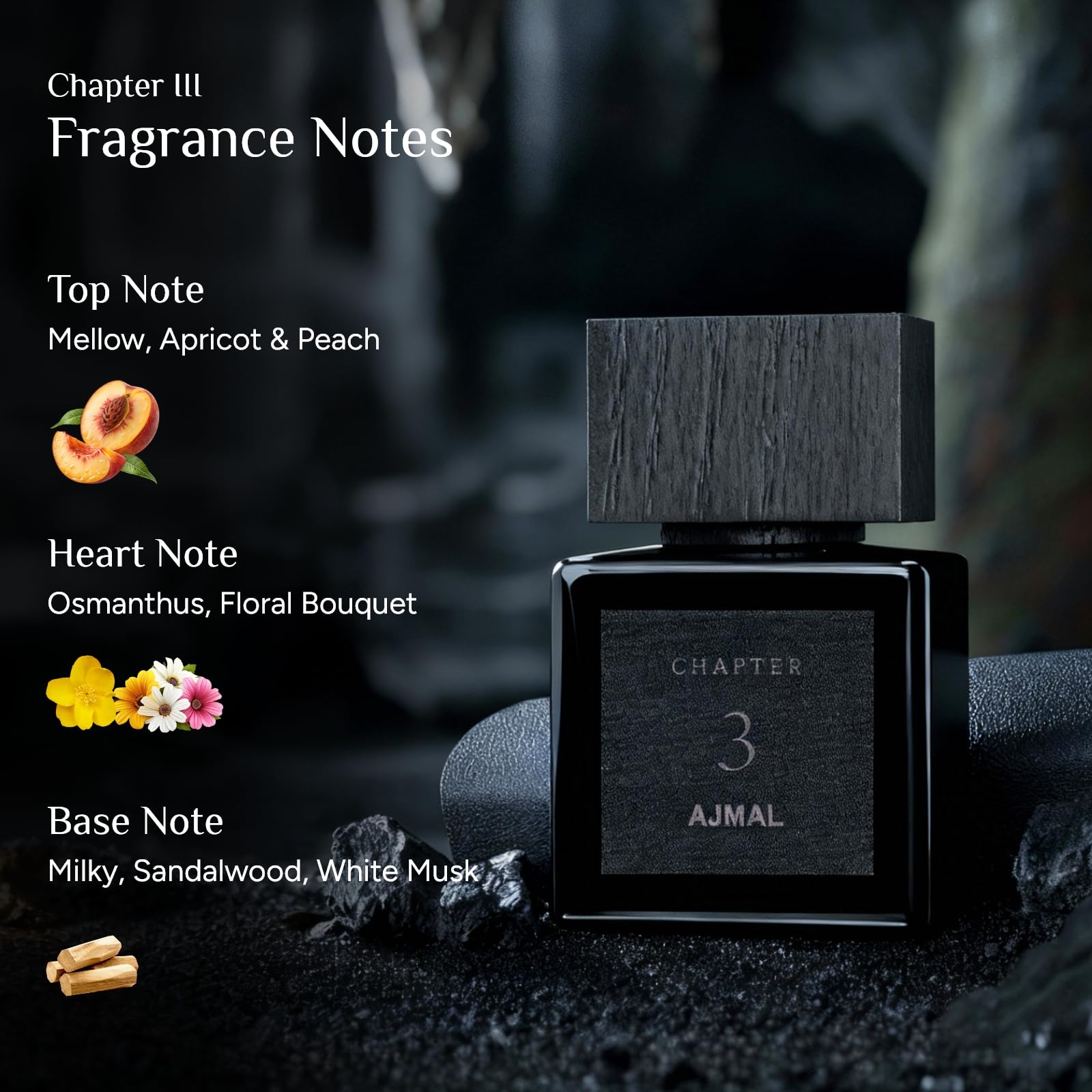 Ajmal Chapter 3 Eau de Perfum for Men & Women – 50 ml | Long