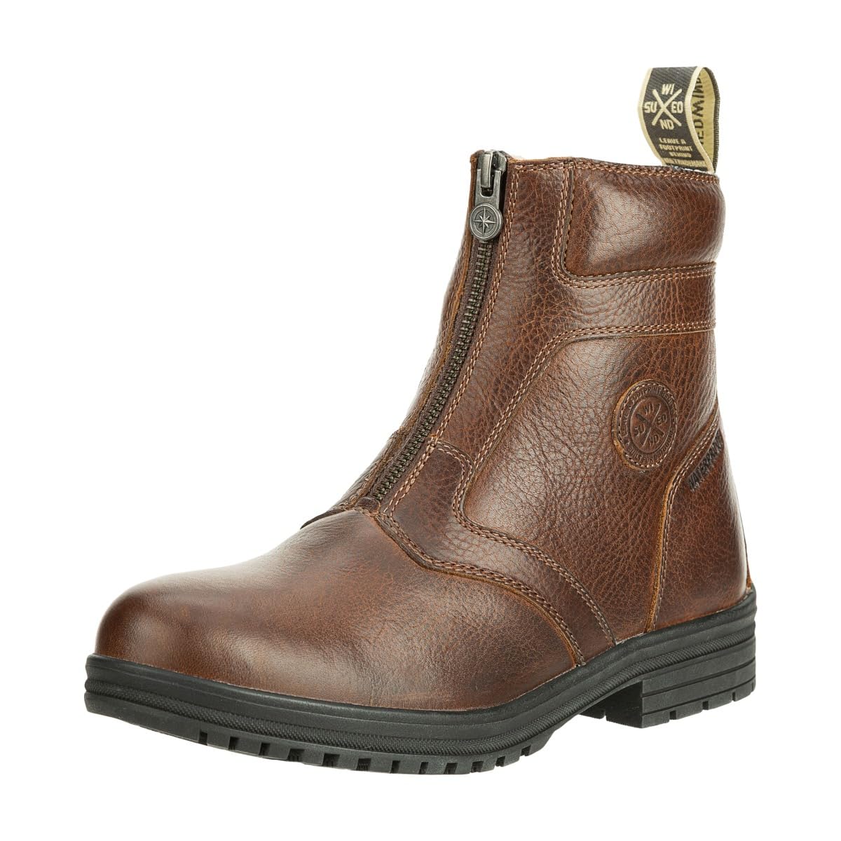 SUEDWIND© Winter-REIT-Stiefelette »Amaron FZ Wool WP« | Reißverschluss | Nubuk Leder | Gefütterte Wolle | Waterproof | Outdoor Boots | Stall, Reiten