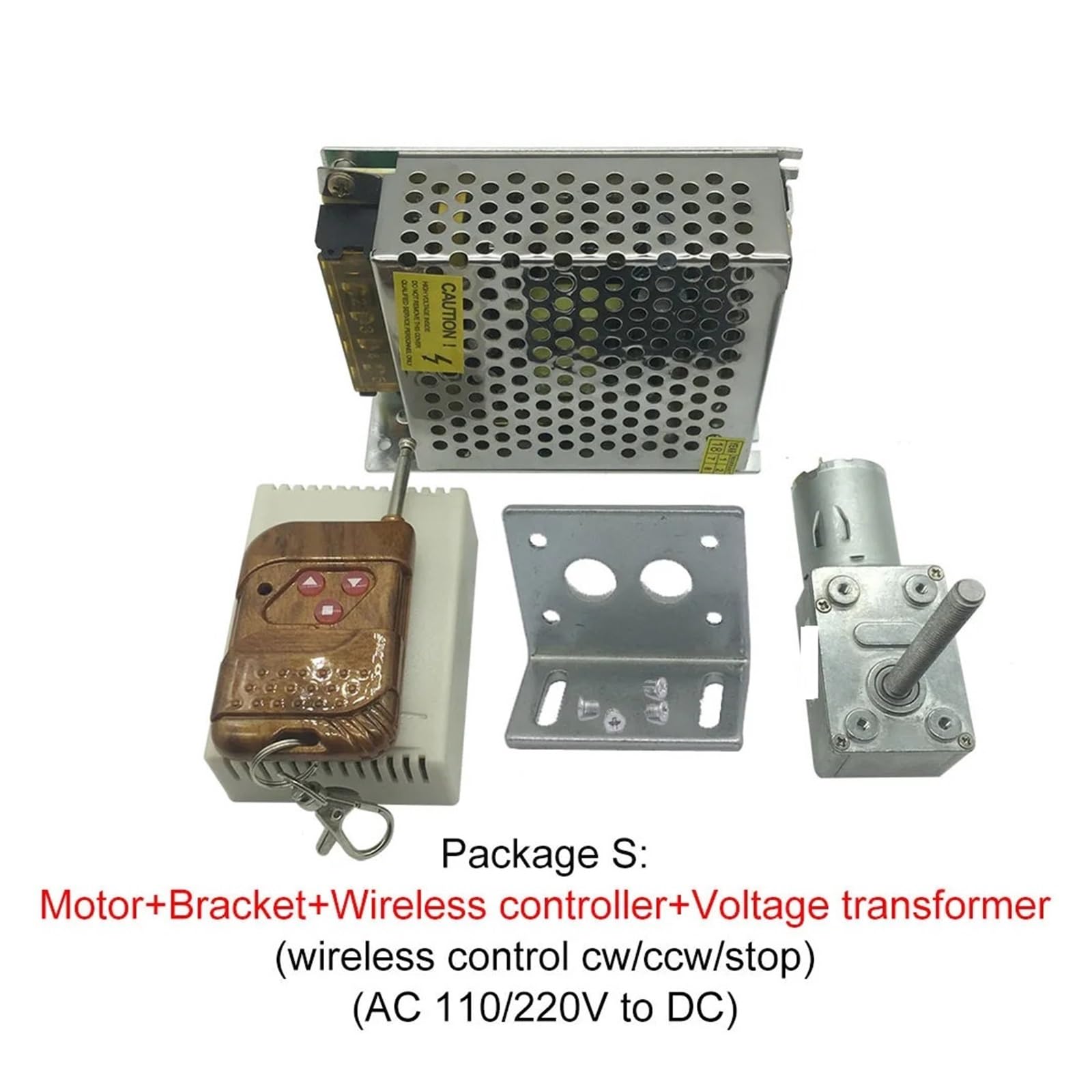 Reductor de Engranaje helicoidal 4632-370 de 12 V CC con Eje de Tornillo M6 de 50 mm, Paquete de Tornillo sin Fin K, 24 V, 40 RPM