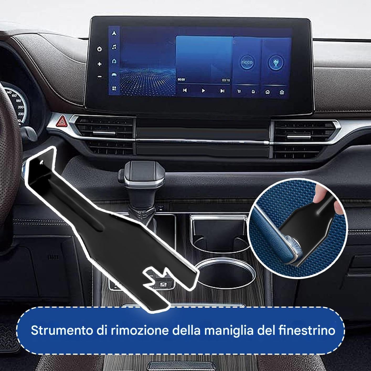 Strumento Per La Rimozione Della Maniglia: Strumento Per Il Pannello Della Porta, Clip Di Fissaggio Della Pedivella Della Maniglia Del Finestrino 'auto, Clip Di Fissaggio | Strumenti Di Rimozione