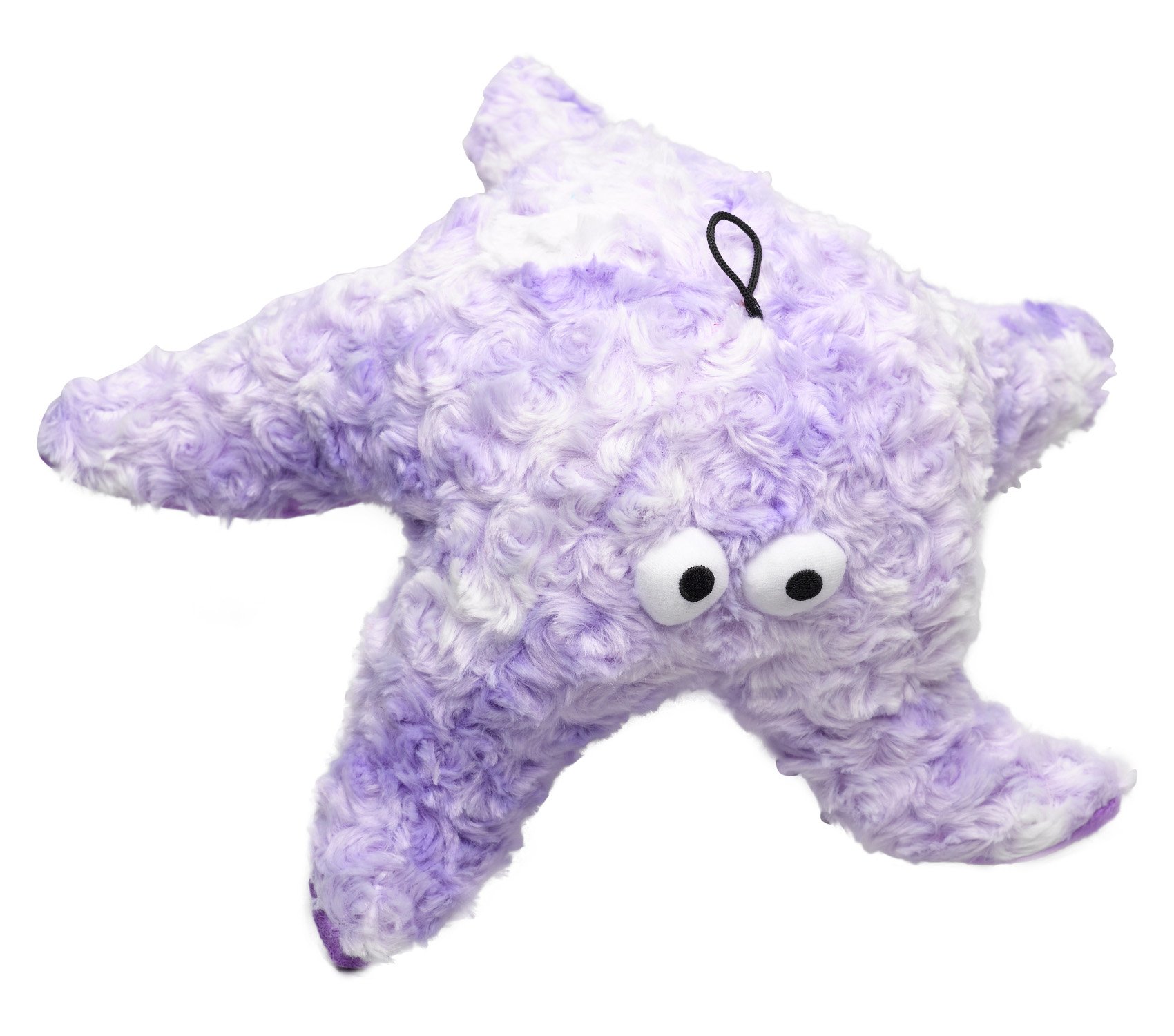 Gor Pets Mommy Star Fish Soft Faux Fur Squeaky Puppy Dog Interactive Play Toy 35cm (Purple)